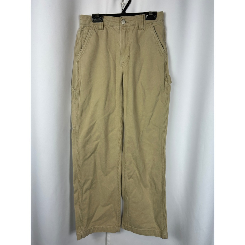 Tna Aritzia Carpenter Pants Tan Khaki Utility Workwear High Rise Size 00